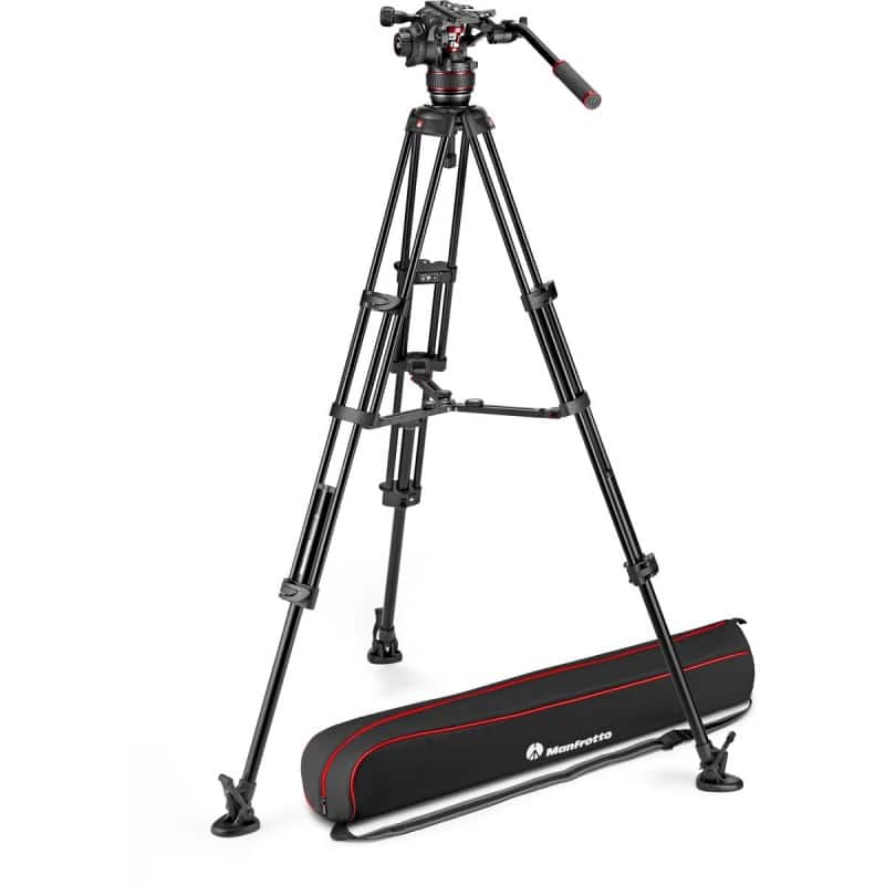 Manfrotto Nitrotech 608 + Alu Twin MS - Foto-Groep.nl