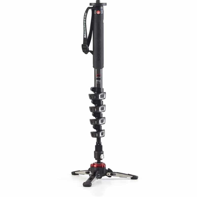 Manfrotto Xpro Video Monopod CF - Stabiele en lichte monopod