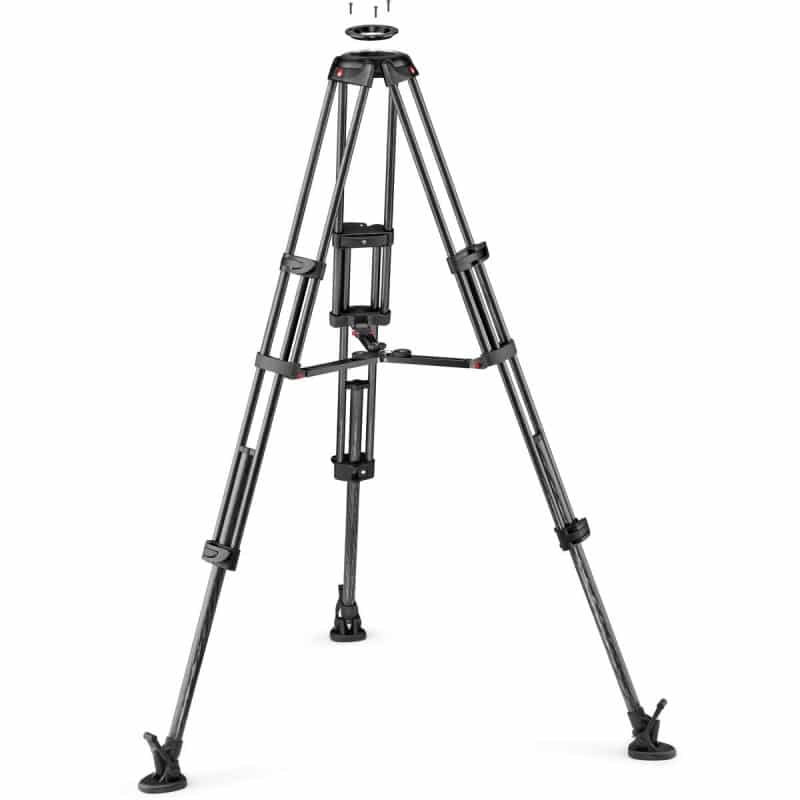 Manfrotto CF Twin MS Tripod 100/75mm - Foto-Groep.nl