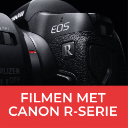 Workshop filmen met Canon R serie | Foto-Groep