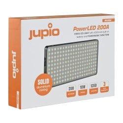 Jupio PowerLED 200 Built-in Powerbank Alu