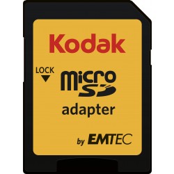 Kodak microSDXC 64GB Class10 U1 w adapter