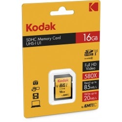 Kodak SDHC 16GB Class10 U1