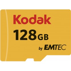 Kodak microSDXC 128GB Class10 U1 w adapter
