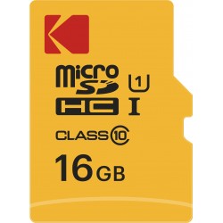 Kodak microSDHC 16GB Class10 U1 w adapter