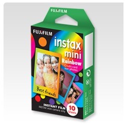 Fuji Instax Mini Colorfilm Rainbow Enkel pak