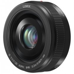 "Panasonic Lumix G 20mm f/1.7 II ASPH. Zwart - Foto-Groep"
