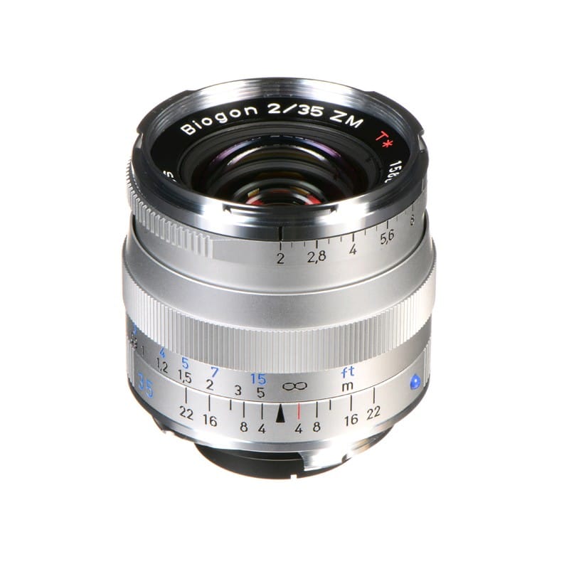 ZEISS 35mm Biogon T* 2.0 ZM Leica M silver | Foto-Groep
