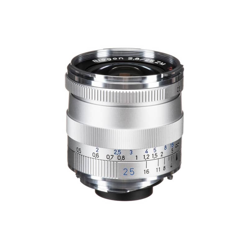 ZEISS 25mm Biogon T* 2.8 ZM Leica M silver | Foto-Groep