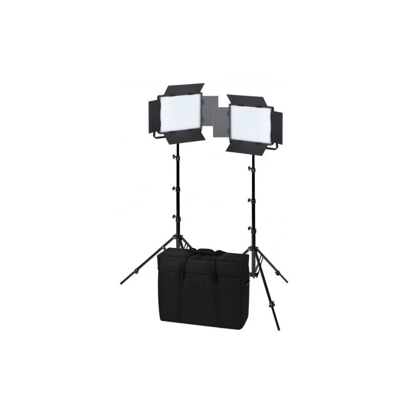 Nanlite 900-CSA Dual Kit (w/ Case & Light Stand)