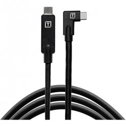 TetherTools TetherPro USB-C To USB-C Right Angle - Black | Foto-Groep.nl