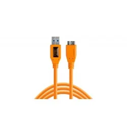 TetherTools TetherPro USB 3.0 To Micro-B 4.6m HV Orange