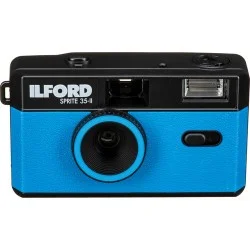 Ilford Camera Sprite 35-II Black And Blue - Foto-Groep.nl
