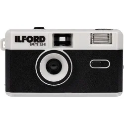 Ilford Camera Sprite 35-II Silver And Blue - Foto-Groep.nl