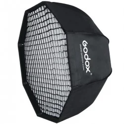 Paraplu Softbox Bowens 80cm met Grid
