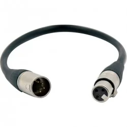 FXLion Converting Cable XLR4 Male To XLR3 Female