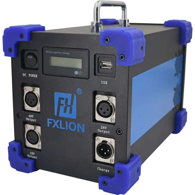 FXLion Mega Battery 48v.28v.15v.1232wh Three DC Output