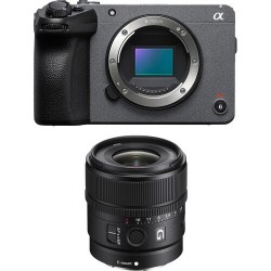 Sony FX30B + Sony E 15mm f/1.4 G APS-C Wide Angle Prime