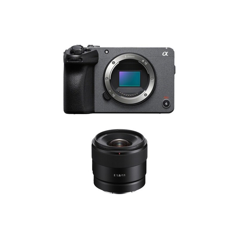 Sony FX30B + Sony E 11mm f/1.8 APC-C Wide Angle Prime