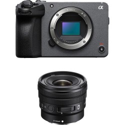 Sony FX30B + Sony E-PZ 10-20mm f/4.0 APS-C Powerzoom (