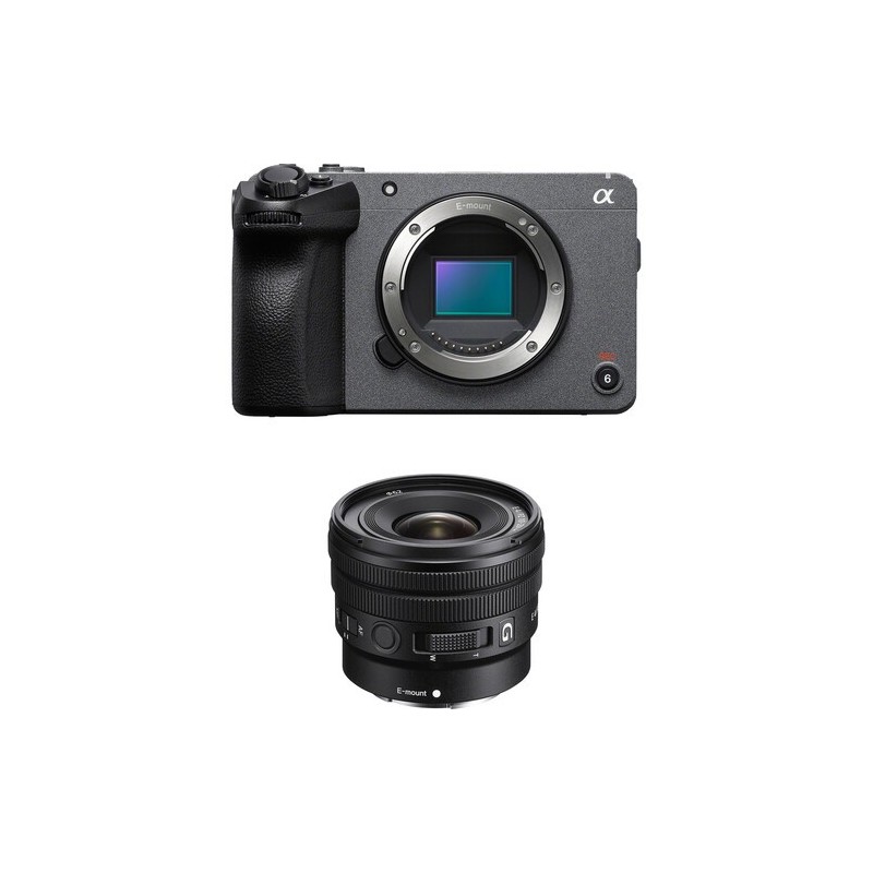 Sony FX30B + Sony E-PZ 10-20mm f/4.0 APS-C Powerzoom (