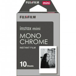 Fuji Instax Mini Colorfilm Monochrome - Enkel pak