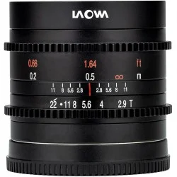 Laowa 9mm T2.9 Zero-D Cine Lens - Leica L
