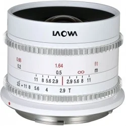 Laowa 9mm T2.9 Zero-D Cine Lens White - Canon RF