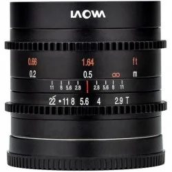Laowa Venus 9mm T/2.9 Zero-D Cine Lens - Sony FE