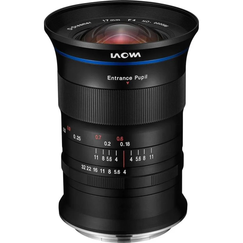 Laowa 17mm f/4.0 GFX Zero-D Lens - Fuji GFX