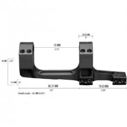 Vortex Precision Extended Cantilever 30mm 20 MOA
