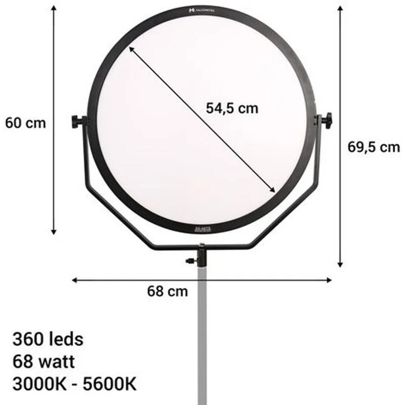 Falcon Eyes Bi-Colour LED Lamp Sophiez SO-68TD On 230V