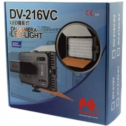 Falcon Eyes LED Lamp Set Dimmable DV-216VC-K2 w/ Battery