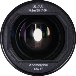 Sirui 35mm T2.9 1.6x Carbon Fiber FF Anamorphic (Canon RF) | Foto-Groep