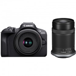 Canon EOS R100 Zwart RF-S 18-45 RF-S 55-210mm IS STM | Foto-Groep