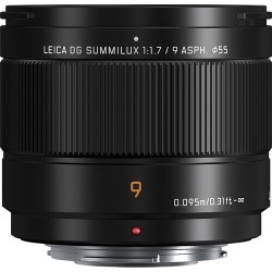 "Panasonic Lumix DG Summilux 9mm f/1.7 ASPH. MFT-Mount | Foto-Groep"