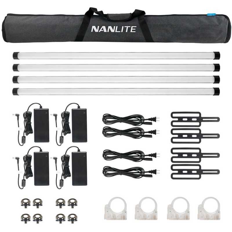 Nanlite Pavotube II 30X Quad Kit (w/ Battery) Nanlite Pavotube II 30X Quad Kit (w/ Battery)