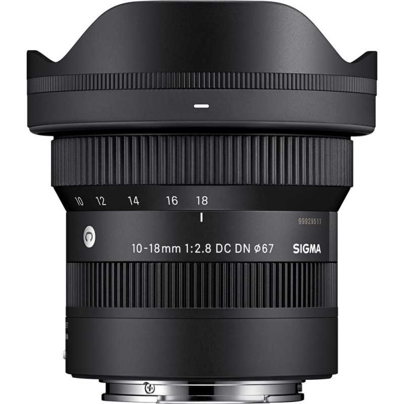 "Sigma 10-18mm f/2.8 DC DN (C) Sony E | Foto-Groep" "Sigma 10-18mm f/2.8 DC DN (C) Sony E | Foto-Groep"