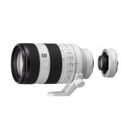 Sony FE 70-200mm F4 Macro G OSS Ⅱ MILC/SLR Telezoomlens Zwart, Wit