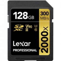 							Lexar SDXC Professional UHS-II 2000X 128GB - Foto-Groep.nl
