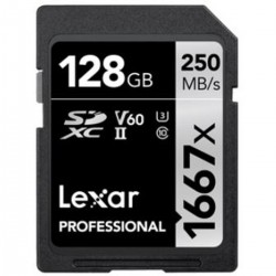 Lexar SDXC Professional UHS-II 1667X 128GB - Foto-Groep.nl