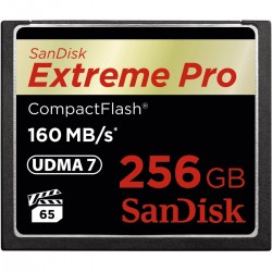 SanDisk CF Extreme Pro 256GB 160MB/Sec - Foto-Groep.nl