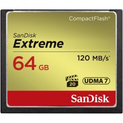 SanDisk CF Extreme 64GB - 120MB/Sec - UDMA 7