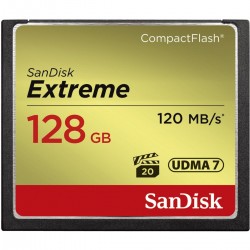 SanDisk CF Extreme 128GB - 120MB/s - UDMA 7