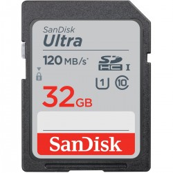 SanDisk SDHC Ultra 32GB - 120MB/s - CL10 | Foto-Groep.nl