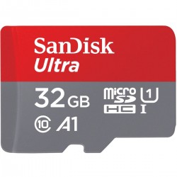 SanDisk MicroSDHC Ultra Android 32GB - 120MB/s Class 10 A1