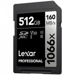 Lexar SDXC Professional 512GB V30 - Foto-Groep.nl
