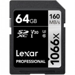 Lexar SDXC Professional UHS-I 1066X 64GB - Foto-Groep.nl