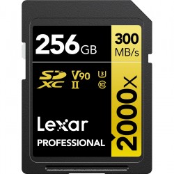 Lexar SDHC Pro UHS-II 2000X 256GB V90 - Foto-Groep.nl