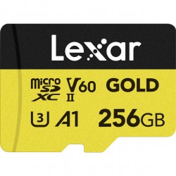Lexar MicroSDXC Gold Series 256GB V60 - Foto-Groep.nl